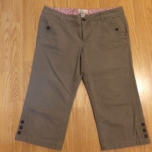 Old navy capris size 12
